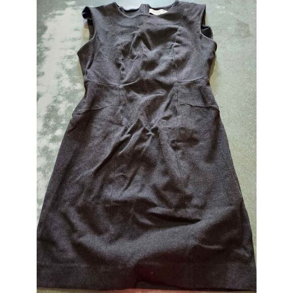 M.M. LaFleur Maggie Dress Charcoal Grey size 10 - Picture 3 of 6